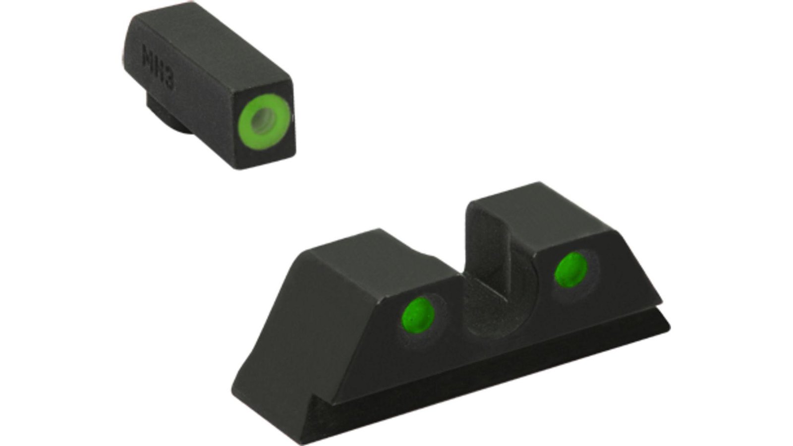 Meprolight ML41221 Hyper-Bright Green Ring Front/Green Rear Sights for Kimber 1911 Wedge Models Meprolight ML41221 Hyper-Bright Green Ring Front/Green Rear Sights for Kimber 1911 Wedge Models