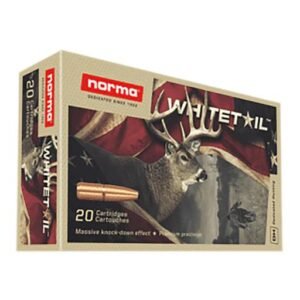 Norma WhiteTail Rifle Ammunition 7.65×53 ARG 174gr PSP 20/ct