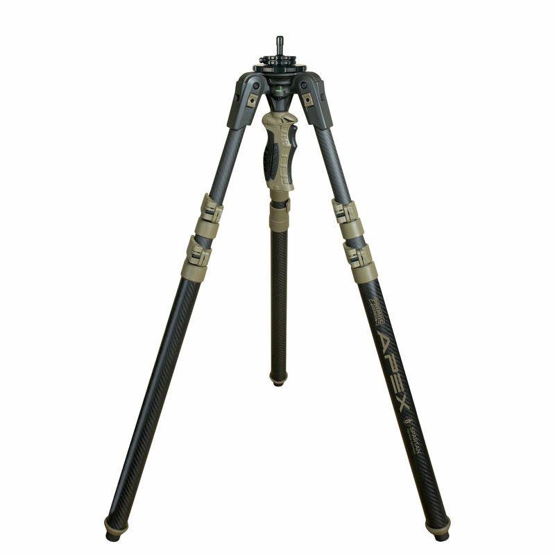 Primos Trigger Stick Apex Tripod Carbon Fiber Coyote Tan with Spartan Technology Box Primos Trigger Stick Apex Tripod Carbon Fiber Coyote Tan with Spartan Technology Box