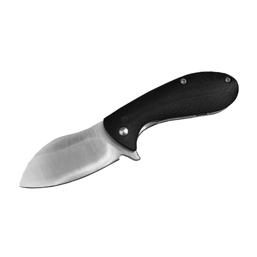 ABKT Elite BB Grunt Folding Knife 2-3/4″ Drop Point Blade Black ABKT Elite BB Grunt Folding Knife 2-3/4″ Drop Point Blade Black