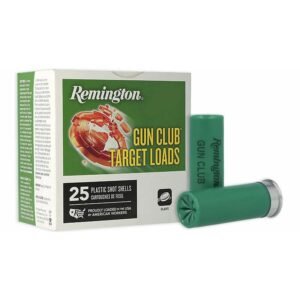 Remington Gun Club Target Load Shotshells 12 ga 2-3/4″ 1-1/8 oz 1200 fps #8 250/ct Case (10 boxes of 25)