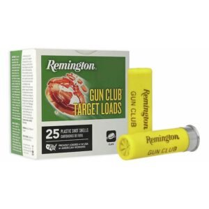 Remington Gun Club Target Load Shotshells 20 ga 2-3/4″ 7/8 oz 1200 fps #7.5 25/ct