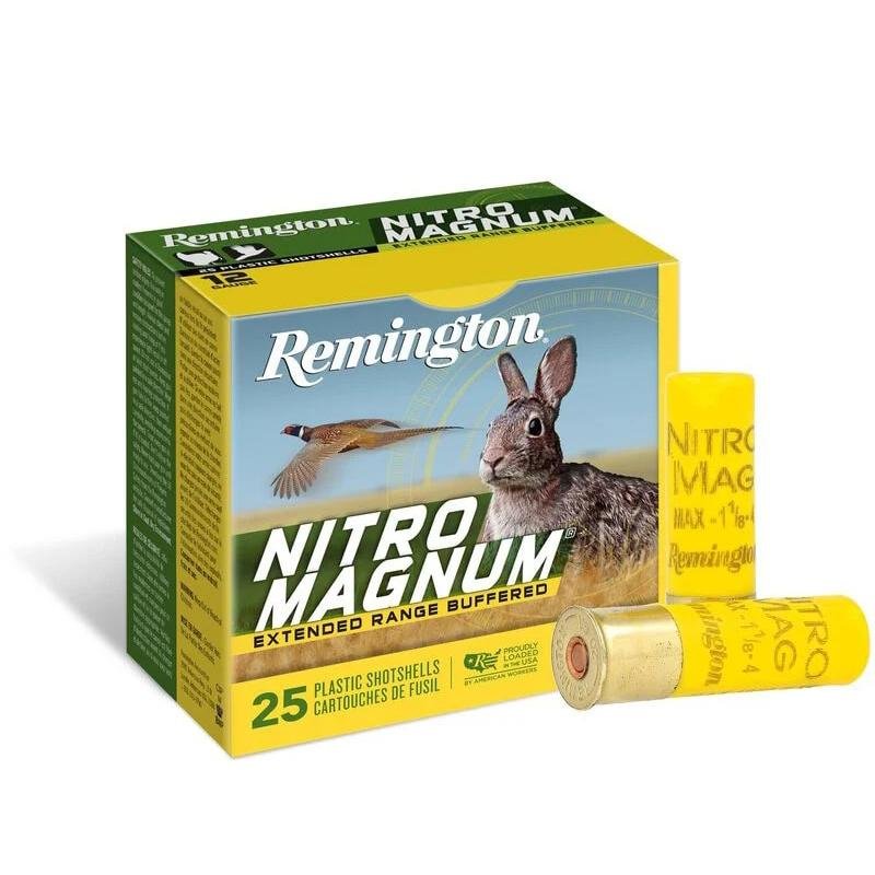 Remingto Nitro Magnum Shotshells 20 ga 2-3/4 in 1-1/8 oz #6 1175 fps 25/ct Remingto Nitro Magnum Shotshells 20 ga 2-3/4 in 1-1/8 oz #6 1175 fps 25/ct