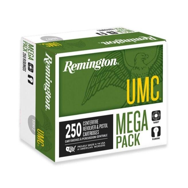 Remington UMC Handgun Ammunition .40 S&W 165 gr FMJ 1150 fps 250/ct Remington UMC Handgun Ammunition .40 S&W 165 gr FMJ 1150 fps 250/ct