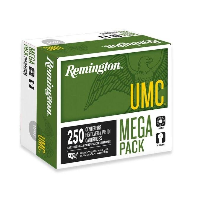 Remington UMC Handgun Ammunition .40 S&W 180 gr. FMJ 990 fps 250/ct Remington UMC Handgun Ammunition .40 S&W 180 gr. FMJ 990 fps 250/ct