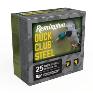 Remington Duck Club Steel Shotshells 20ga 3″ 1oz 1300 fps #3 25/ct