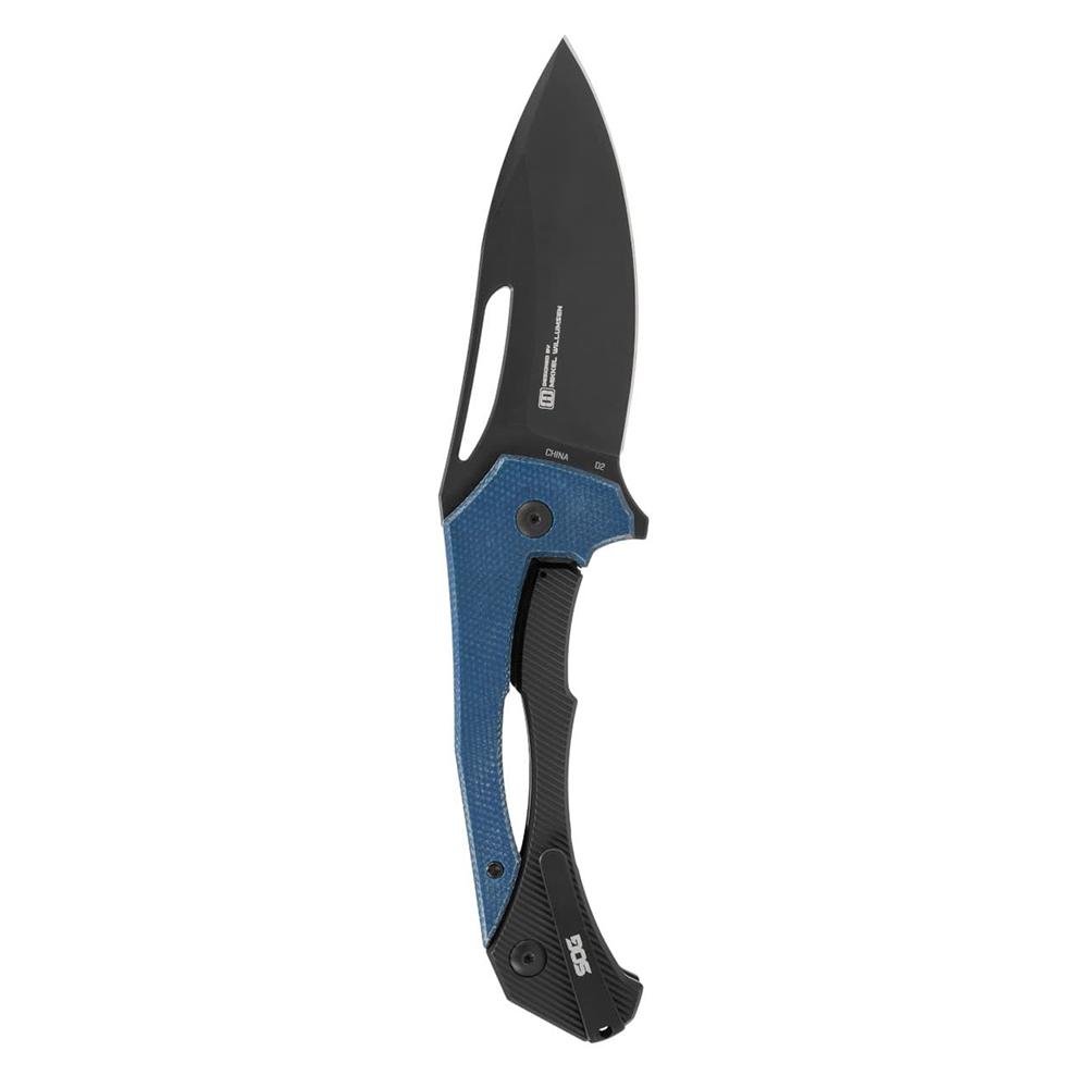 SOG Knives Bulwark FLK Folding Knife 3″ Drop Point Blade Blue Presentation Box SOG Knives Bulwark FLK Folding Knife 3″ Drop Point Blade Blue Presentation Box