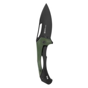 SOG Knives Bulwark FLK Folding Knife 3″ Drop Point Blade OD Green Presentation Box