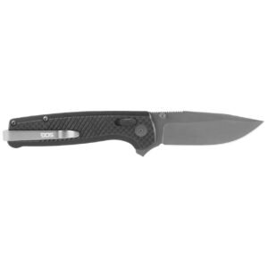 SOG Terminus XR LTE Folding Knife 2.95″ Blade Black and Grey