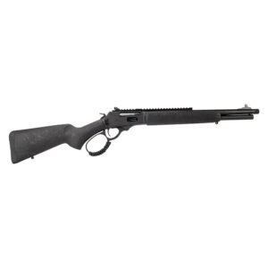 Rossi R95 Trapper Triple Black Lever Action Rifle 44 Rem Mag 8rd Capacity 16.5″ Threaded Barrel Black Wood Stock