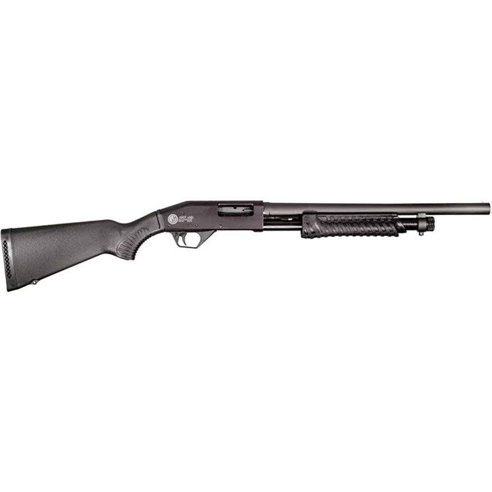 Rossi ST12 Pump Action Shotgun 12 ga 3″ Chamber 4/rd 18.5″ Barrel Black Rossi ST12 Pump Action Shotgun 12 ga 3″ Chamber 4/rd 18.5″ Barrel Black
