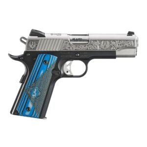Ruger SR1911 “411 Sunapee St.” Street Edition Handgun 45 Auto 7rd Magazines(2) 4.25″ Barrel Engraved Frame G10 Grips