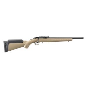 Ruger American Rimfire Rifle .22 LR 10rd Magazine(1) 16″ Threaded Barrel FDE Synthetic Stock