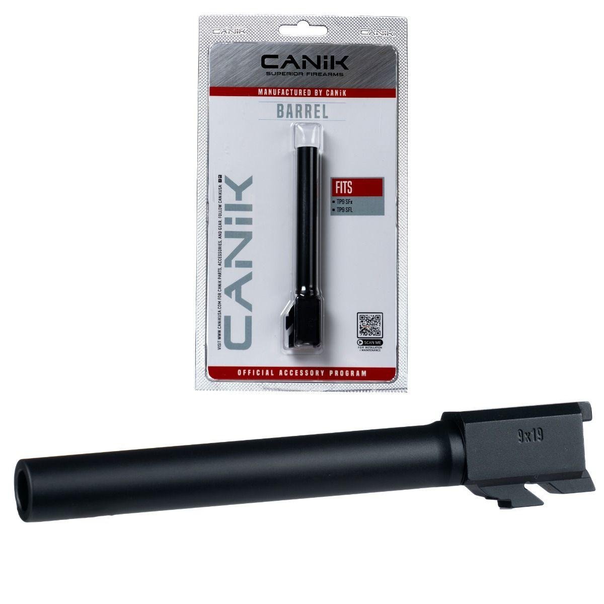 Canik Steel Drop in Barrel for Select Canik Pistols Full Size Replacement Black Canik Steel Drop in Barrel for Select Canik Pistols Full Size Replacement Black