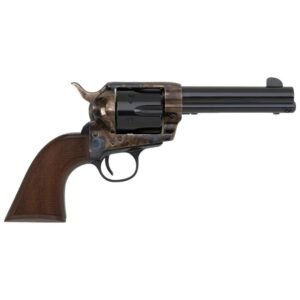 EMF Great Western II DLX Californian Revolver .357 Mag 6rd Capacity 4.75″ Barrel Case Hardened Frame Checkered Walnut Grip