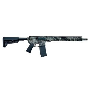 Shark Coast Tactical “Black Topography” Rifle 5.56mm 30rd Magazine 16″ Barrel