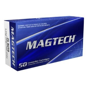 MAGTECH 25 AUTO 50GR FMJ 50RD BOX 20 BOXES PER CASE