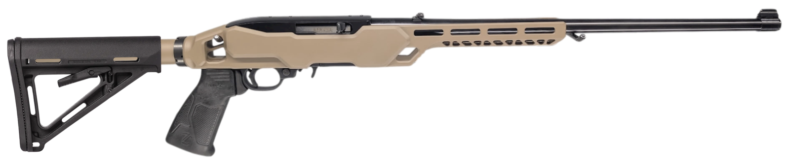 RUGER/TIMBER CREEK ENFORCER 10/22 RIFLE 18.5″ FDE CHASIS MLOK 10RD MAG RUGER/TIMBER CREEK ENFORCER 10/22 RIFLE 18.5″ FDE CHASIS MLOK 10RD MAG