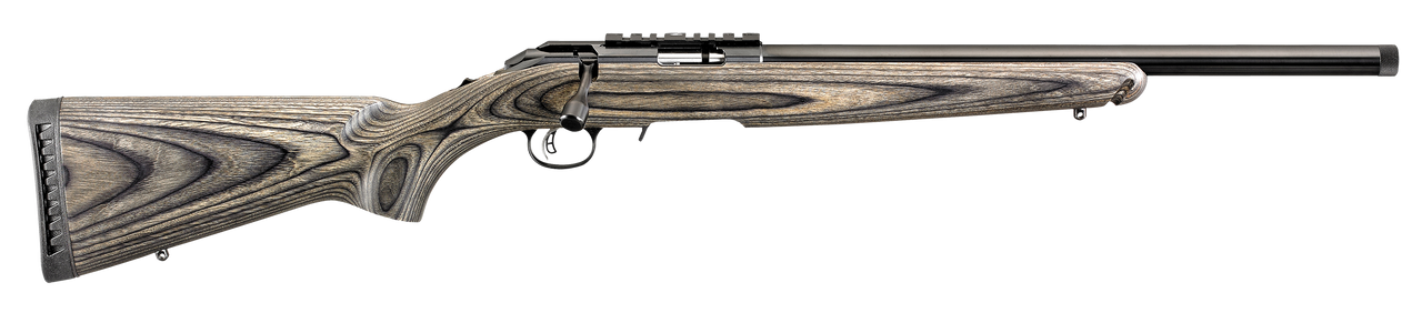 RUGER AMERICAN RIMFIRE TARGET 22LR RFL BLACK LAM STOCK 18″ RUGER AMERICAN RIMFIRE TARGET 22LR RFL BLACK LAM STOCK 18″