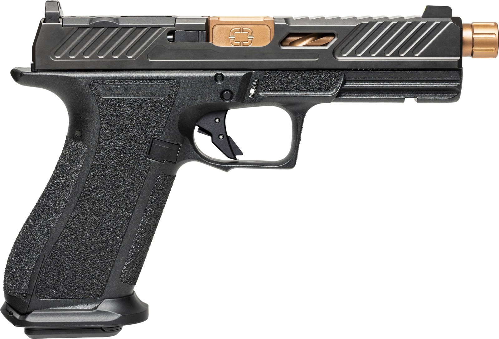 SHADOW SYSTEMS DR920 ELT 9MM BK/BZ OR TB 17+1 SHADOW SYSTEMS DR920 ELT 9MM BK/BZ OR TB 17+1