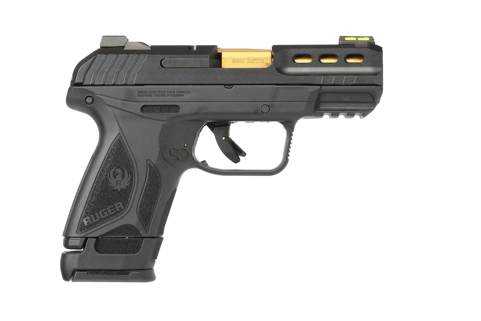 RUGER SECURITY-380 380ACP BLK/GLD RUGER SECURITY-380 380ACP BLK/GLD