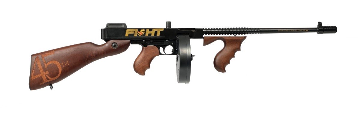 AUTO-ORDNANCE - THOMPSON TRUMP FIGHT 1927A1 45ACP BLEM#
