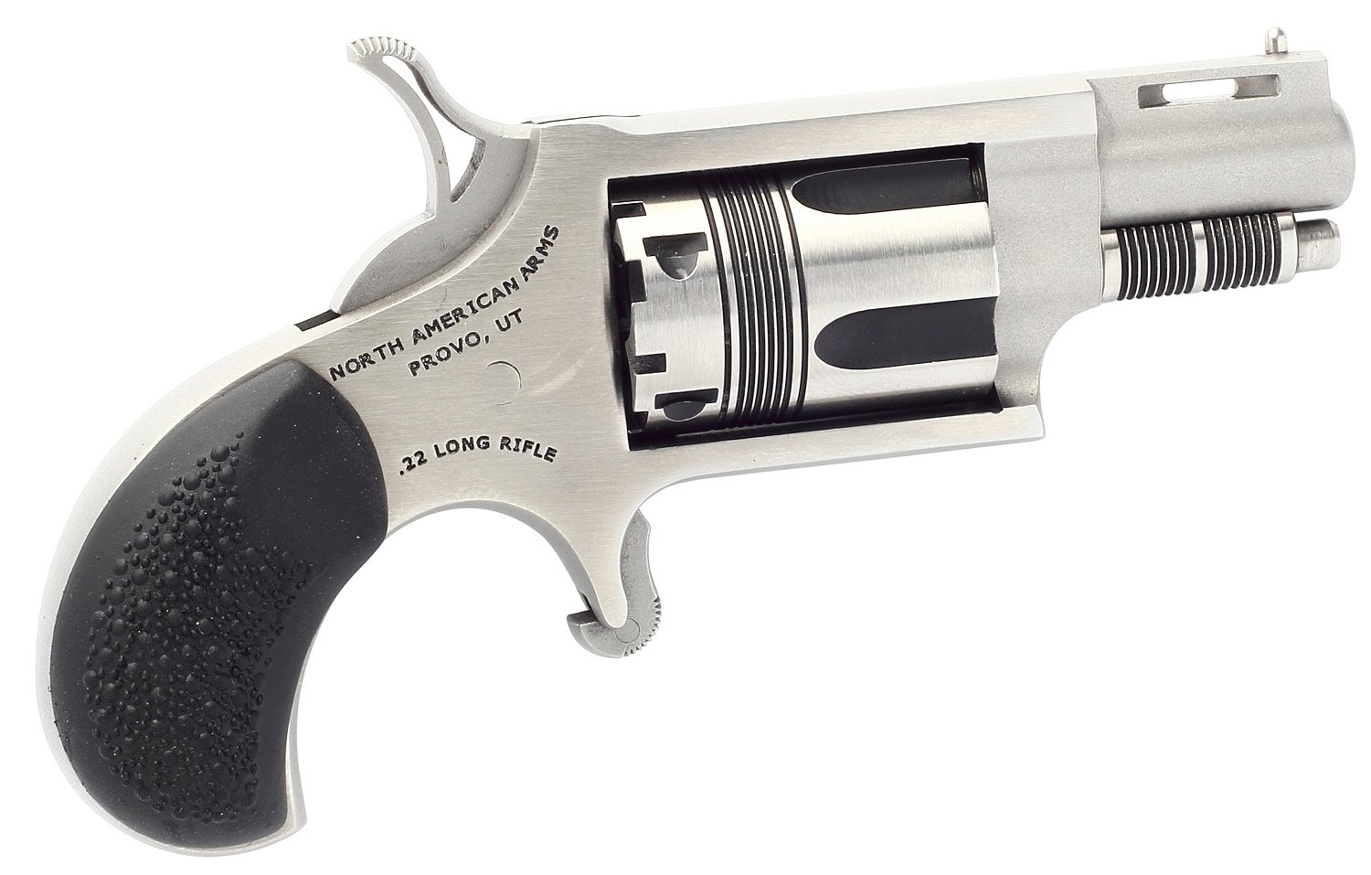NORTH AMERICAN ARMS THE WASP 22LR REV 1-1/8″ SS NORTH AMERICAN ARMS THE WASP 22LR REV 1-1/8″ SS