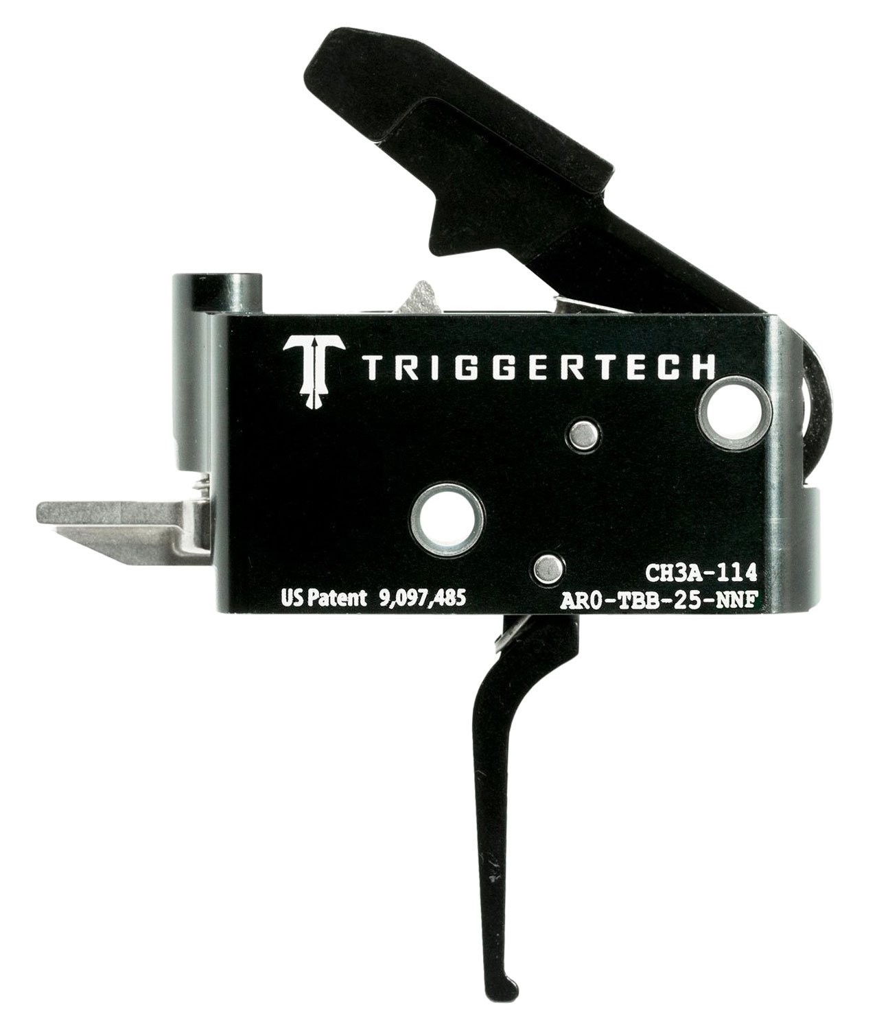 TriggerTech AROTBB25NNF Adaptable Primary Two-Stage Flat Trigger with 2.50-5 lbs Draw Weight for AR-15 Right TriggerTech AROTBB25NNF Adaptable Primary Two-Stage Flat Trigger with 2.50-5 lbs Draw Weight for AR-15 Right