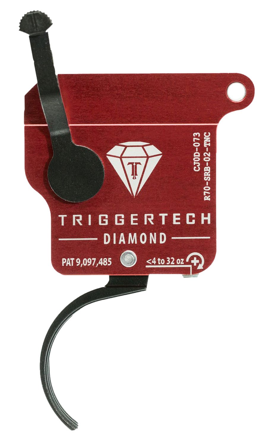 TriggerTech R70SRB02TNC Diamond Without Bolt Release Single-Stage Traditional Curved Trigger with 0.30-2 lbs Draw Weight for Remington 700 Right TriggerTech R70SRB02TNC Diamond Without Bolt Release Single-Stage Traditional Curved Trigger with 0.30-2 lbs Draw Weight for Remington 700 Right