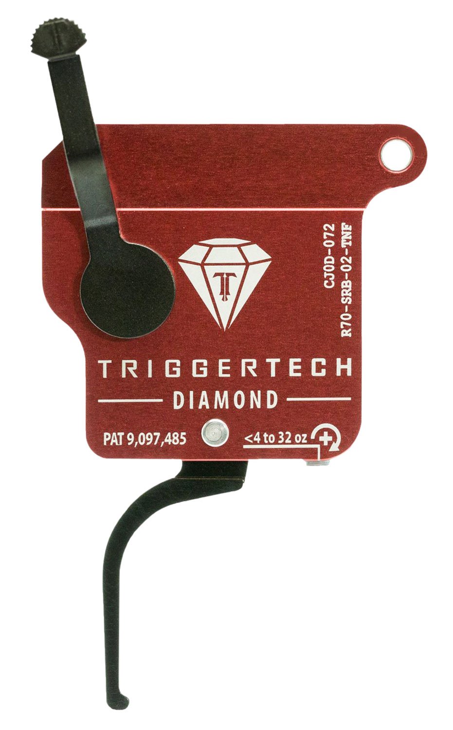 TriggerTech R70SRB02TNF Diamond Without Bolt Release Single-Stage Flat Trigger with 0.30-2 lbs Draw Weight for Remington 700 Right TriggerTech R70SRB02TNF Diamond Without Bolt Release Single-Stage Flat Trigger with 0.30-2 lbs Draw Weight for Remington 700 Right