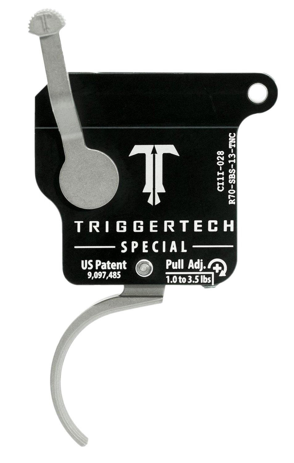 TriggerTech R70SBS13TNC Special Without Bolt Release Single-Stage Traditional Curved Trigger with 1-3.50 lbs Draw Weight for Remington 700 Right TriggerTech R70SBS13TNC Special Without Bolt Release Single-Stage Traditional Curved Trigger with 1-3.50 lbs Draw Weight for Remington 700 Right
