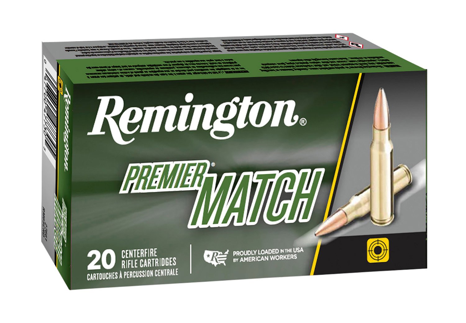 Remington Ammunition 20001 Premier Match 6mmCreedmoor 107gr Sierra MatchKing BTHP 20 Per Box/10 Case Remington Ammunition 20001 Premier Match 6mmCreedmoor 107gr Sierra MatchKing BTHP 20 Per Box/10 Case