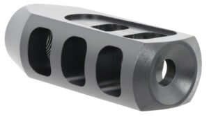 TacFire  Tanker Muzzle Brake  Black Oxide Steel with 5/8″-24 tpi Threads 2.76″ OAL 1.37″ Diameter for 308 Win
