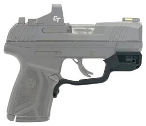 Crimson Trace 0102060 Laserguard  Ruger MAX-9, Red Laser Black Polymer