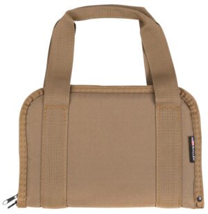 Allen 3642 Pistol Tote  Flat Dark Earth Endura 11.50" Long Lockable Holds 1 Handgun
