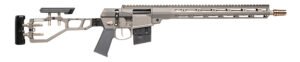 Q LLC MINIFIX55616INGRAY Mini Fix  5.56x45mm NATO 16″ Tapered Barrel, Gray, Fully Adjustable Folding Stock, Magpul K Grip, 15″ Q-Sert Handgaurd, AR/M4 Style Mag, Cherry Bomb Brake, Ambi Controls