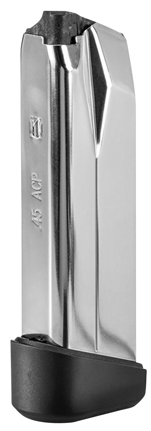 FN 20100735 545 Replacement Magazine 10rd 45 ACP Stainless Steel w/ Black Polymer Flush Floorplate Fits FN 545 Tactical FN 20100735 545 Replacement Magazine 10rd 45 ACP Stainless Steel w/ Black Polymer Flush Floorplate Fits FN 545 Tactical