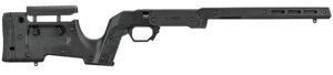 Mdt Sporting Goods Inc 104691BLK XRS Chassis Black Aluminum Core with Polymer Panels, Adj. Cheekrest, M-LOK Forend, Interchangeable Grips, AICS Mag Compatible, Fits Short Action Remington 700