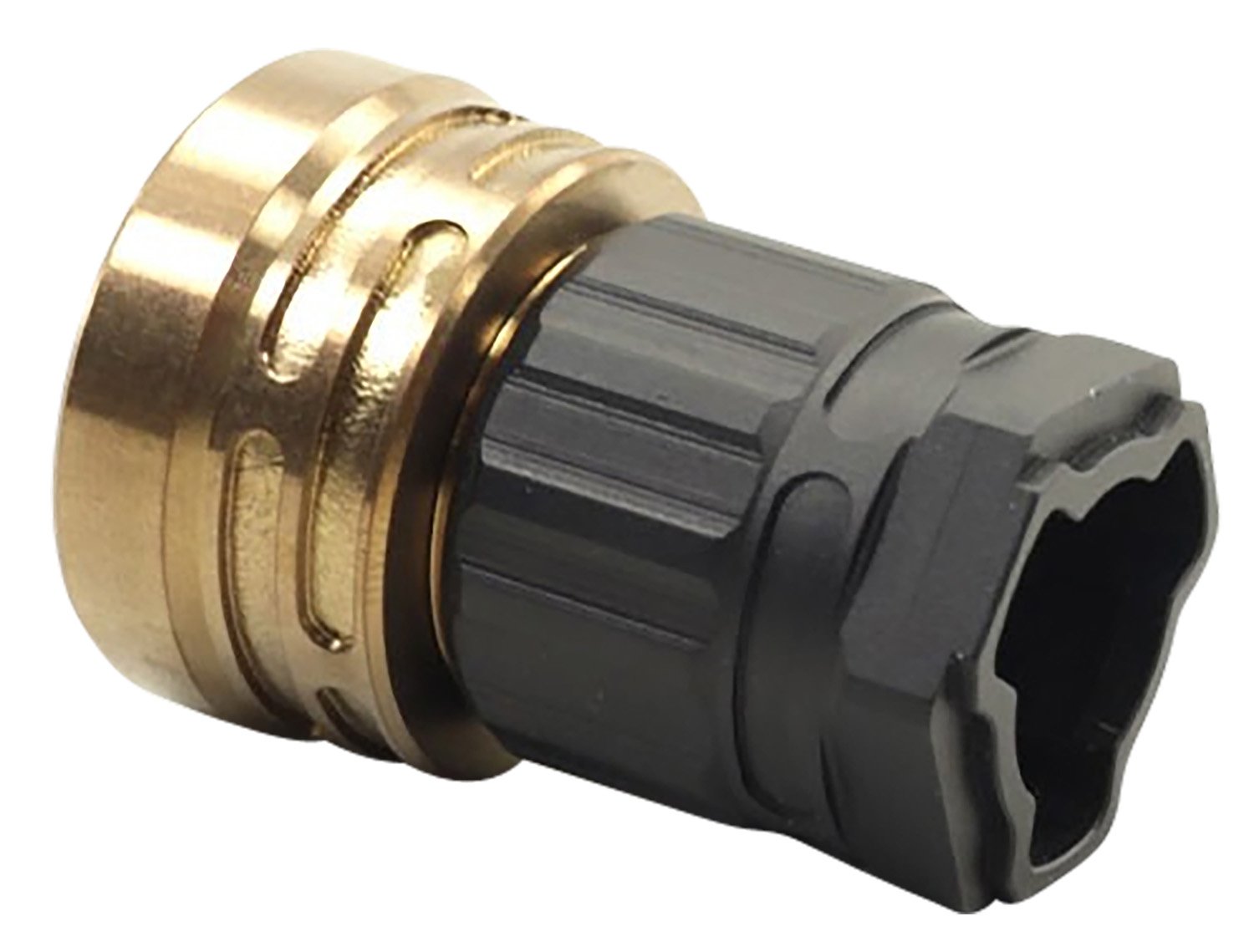 Q LLC ACCE9MOUNTTRILUGBLACK Erect9r Three-Way Mount Black, Fits HK 3-Lug Mount for ERECT9R 9mm Suppressor Q LLC ACCE9MOUNTTRILUGBLACK Erect9r Three-Way Mount Black, Fits HK 3-Lug Mount for ERECT9R 9mm Suppressor