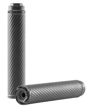 PTR V35560101 Vent 3 22 Cal (5.56mm), 7.41″ L Black 3D Printed Titanium, Includes 1/2″-28 Direct Thread Mount