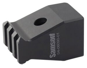Samson 040609001 Rear Trunnion Stock Adapter  Picatinny Rail, Black Anodized Aluminum, Fits Most AK-Platform