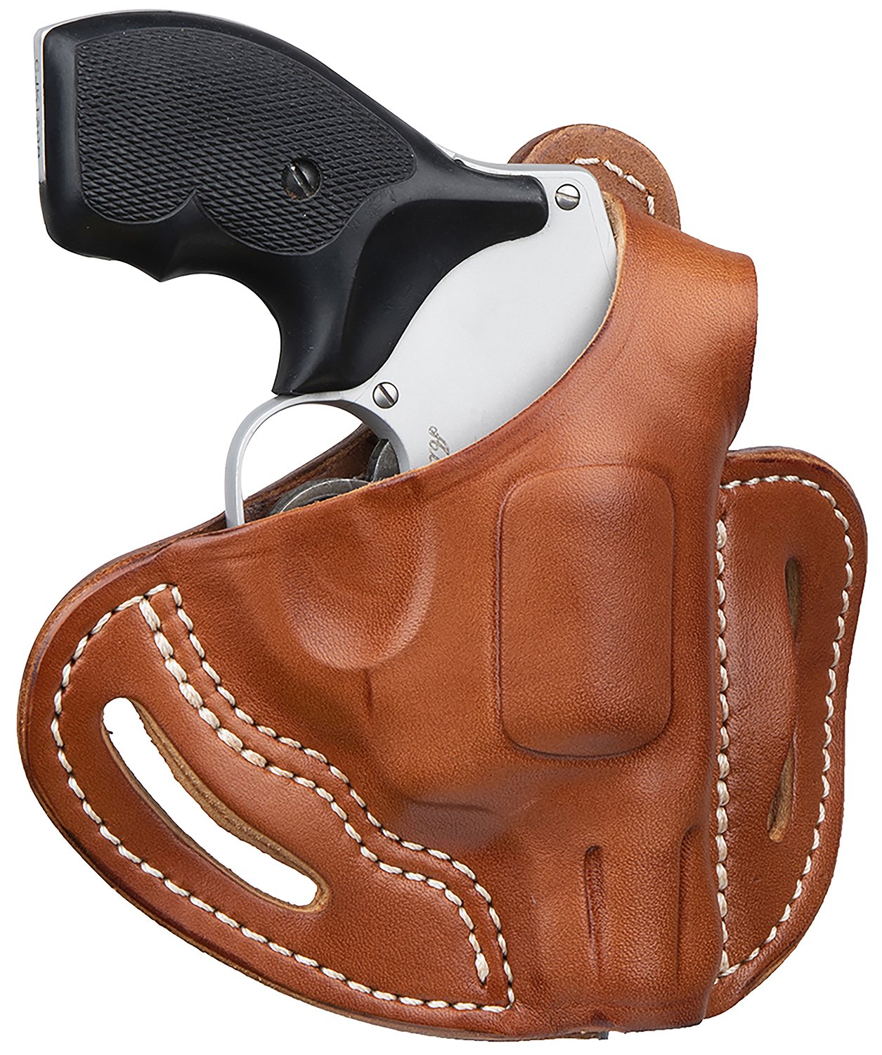 1791 Gunleather RVHX1CBRR RVHX-1 OWB Size 01 Classic Brown Leather Belt Slide, J-Frame, Right Hand 1791 Gunleather RVHX1CBRR RVHX-1 OWB Size 01 Classic Brown Leather Belt Slide, J-Frame, Right Hand