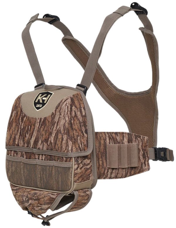 Knight & Hale KHT0103 Run N Gun Turkey Vest Chest Mossy Oak Bottomland Knight & Hale KHT0103 Run N Gun Turkey Vest Chest Mossy Oak Bottomland