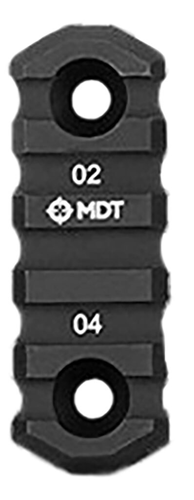 Mdt Sporting Goods Inc 103150BLK M-Lok Picatinny Rail  Black Anodized 2.50″ Long