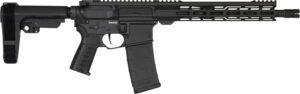 CMMG 30AB20FAB Banshee MK4 300 Blackout 30+1 12.50″ Black Nitride Medium Taper Threaded Barrel, EML 7″ M-LOK Handguards, Black Armor Cerakote Aluminum Picatinny Rail Receiver, CMMG Zeroed Grips