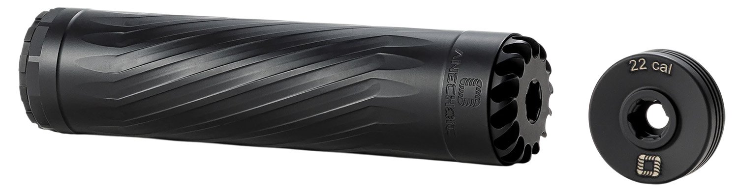 Anechoic X223B Anechox 223 223/5.56mm/22-250Rem Black Stainless Steel/Titanium 1 3/8″x24 w/ 1/2″x28 DTA Anechoic X223B Anechox 223 223/5.56mm/22-250Rem Black Stainless Steel/Titanium 1 3/8″x24 w/ 1/2″x28 DTA