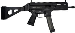 Grand Power 850003223117 Stribog SP9A3 9mm Luger 30+1 Black SB Tactical Brace