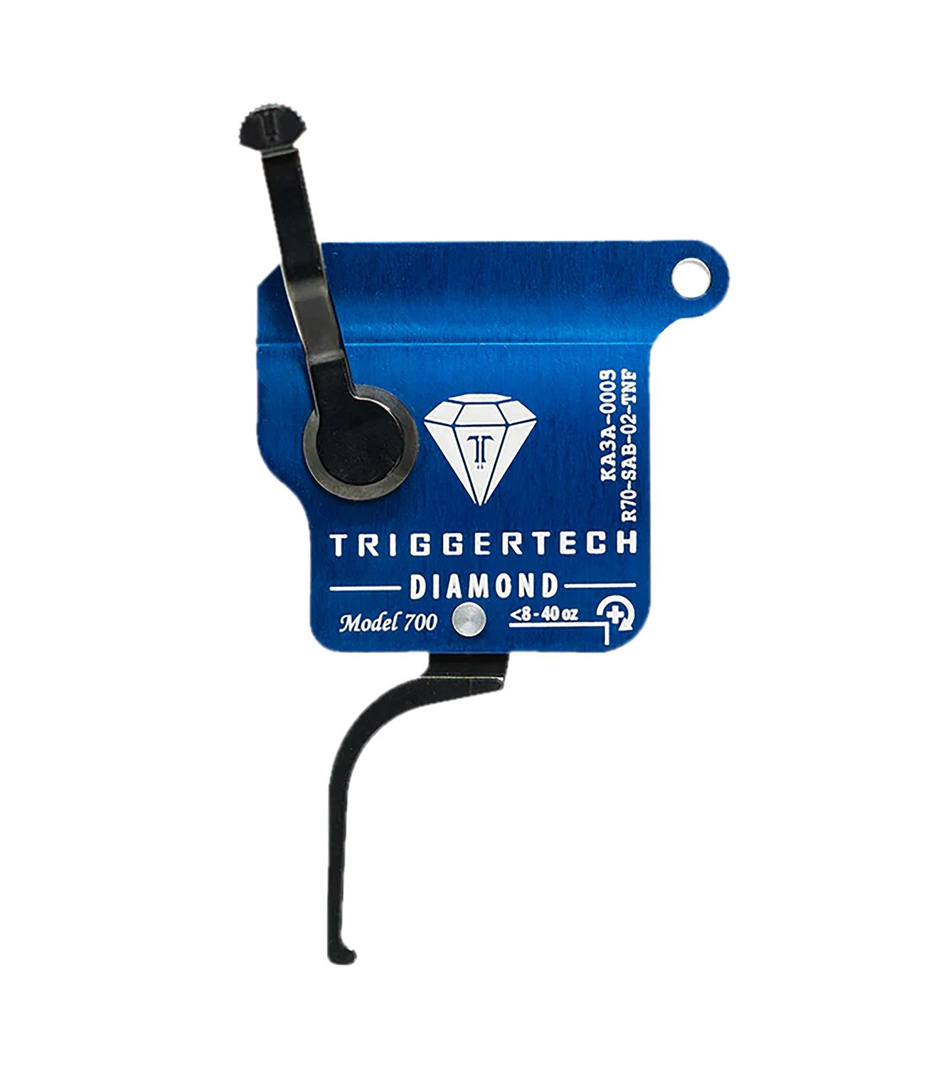 TriggerTech R70SAB02TNF Diamond Black Flat Straight Fits Remington 700 Right Hand TriggerTech R70SAB02TNF Diamond Black Flat Straight Fits Remington 700 Right Hand