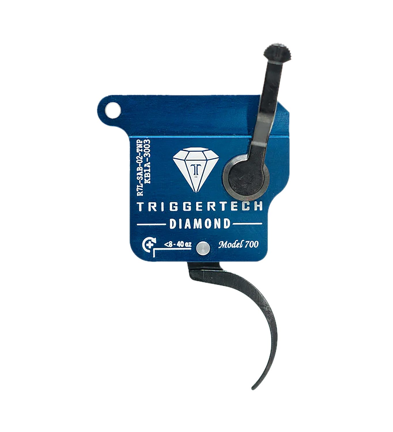 TriggerTech R7LSAB02TNP Diamond Black Curved Fits Remington 700 Left Hand TriggerTech R7LSAB02TNP Diamond Black Curved Fits Remington 700 Left Hand