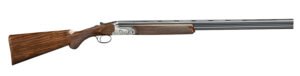 Rizzini USA 2203-2828 Aurum EVO 28 Gauge Break Open 3″ 2rd 28″ Black Over/Under Vent Rib Barrel, Coin Anodized Receiver Engraved w/Game Scene, Fixed Turkish Walnut Stock w/Prince of Whales Grip